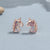 Unicorn Studs - Rose Gold