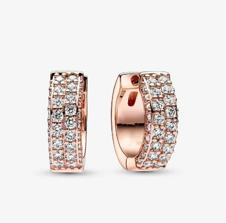 Candy Flower Hoop Earrings