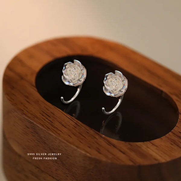 Garden Rose Ear Hook