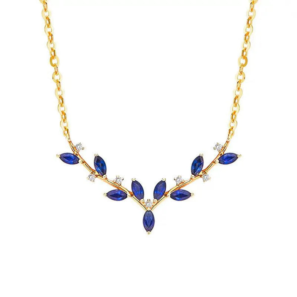 Deep Sea Blue Necklace
