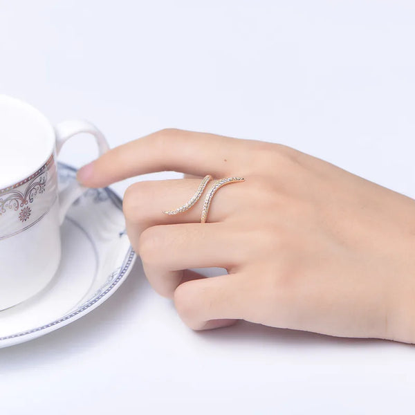 Spiral of Stillness - Rose Gold