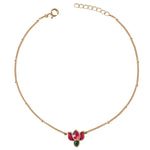 925 Sterling Silver Lotus Bracelet