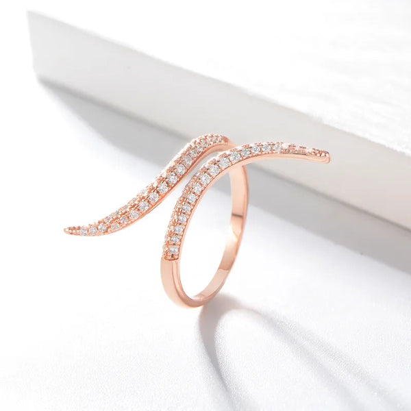 Spiral of Stillness - Rose Gold