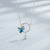 Silver Morpho Necklace
