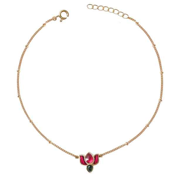 Silver Kamal Bracelet