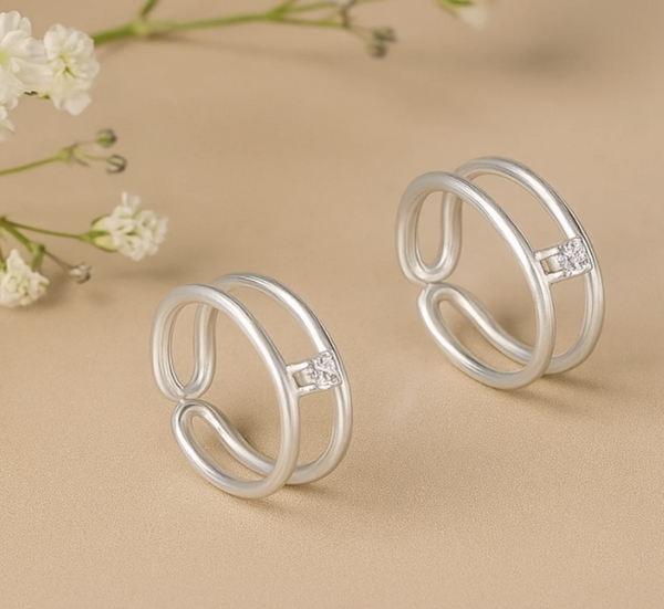 Classic Silver Toe Rings